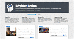Desktop Screenshot of brightonbrains.org